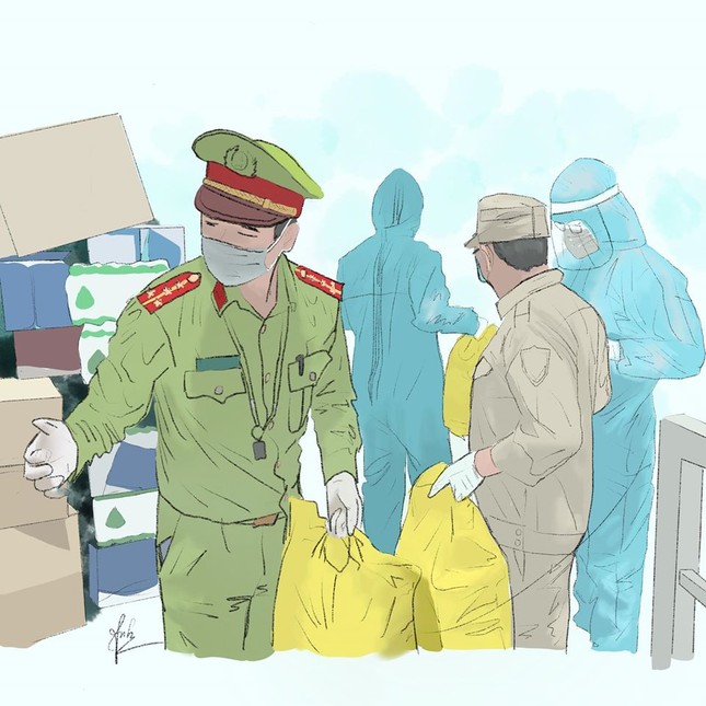 Bộ ảnh xúc động về người dân Đà Nẵng chống dịch COVID-19 của nữ sinh ngành Kế toán ảnh 8