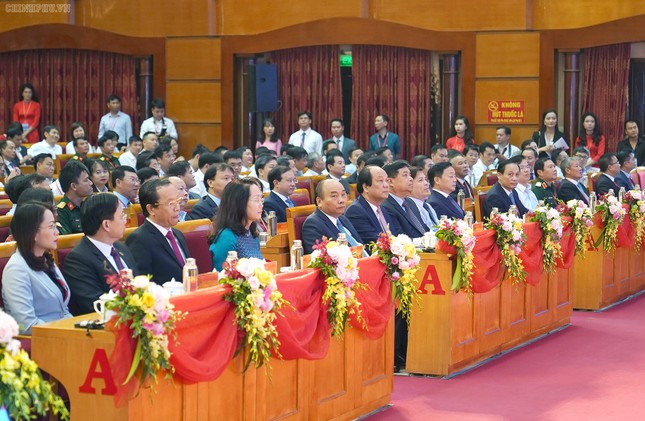 Chùm ảnh: Thủ tướng dự hội nghị xúc tiến đầu tư vào Lạng Sơn ảnh 7