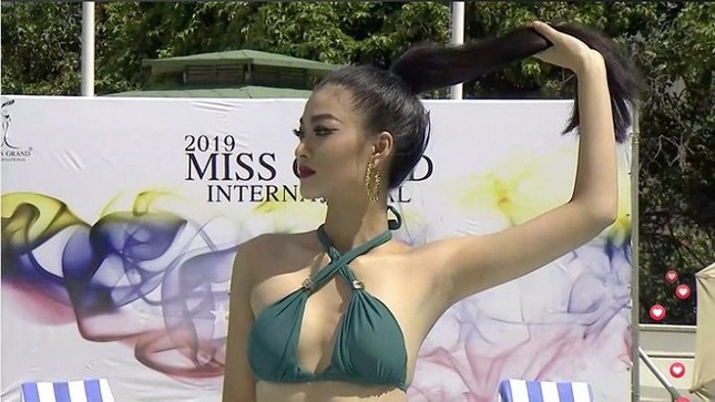 Kiều Loan uyển chuyển, phô đường cong thể hình với bikini tại Miss Grand ảnh 2