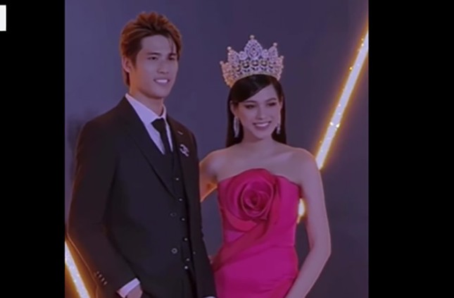 Showbiz 22/2: Hoa hậu Đỗ Thị Hà lên tiếng vụ từ chối đồng nghiệp nam ôm eo trên thảm đỏ ảnh 1