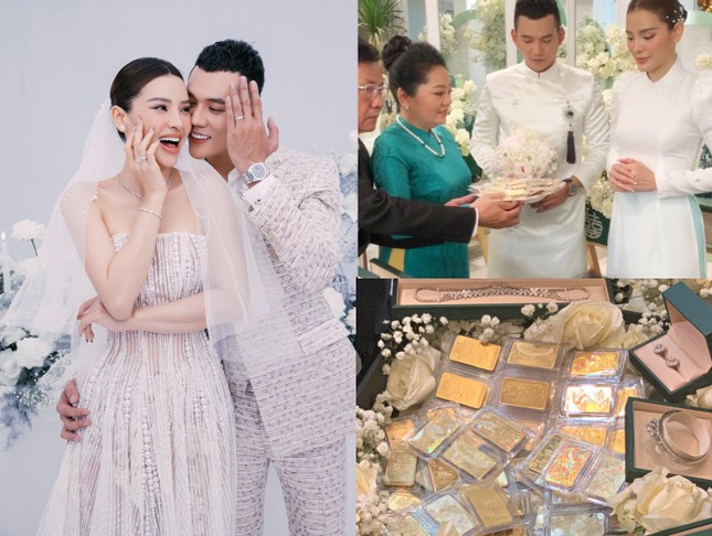Đám cưới 'dát vàng' của Phương Trinh Jolie và sao Việt ảnh 1