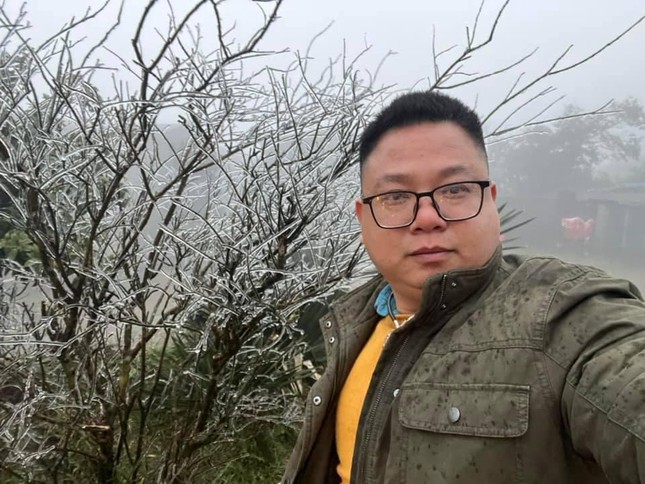 Lạng Sơn: Băng tuyết xuất hiện mỏng manh trên đỉnh Mẫu Sơn ảnh 7
