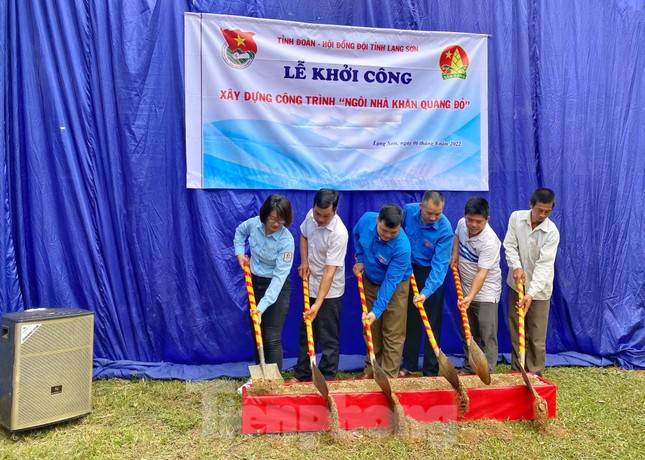 Khởi công xây dựng Ngôi nhà khăn quàng đỏ cho học sinh nghèo ở Lạng Sơn ảnh 1