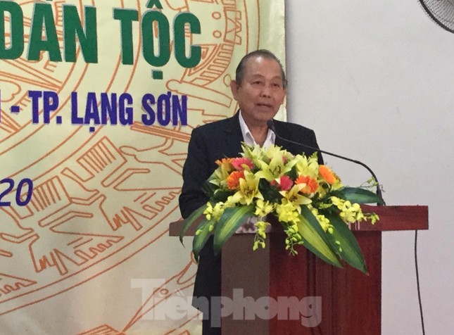 Phó Thủ tướng Trương Hòa Bình dự ngày hội đoàn kết toàn dân ở Lạng Sơn ảnh 4