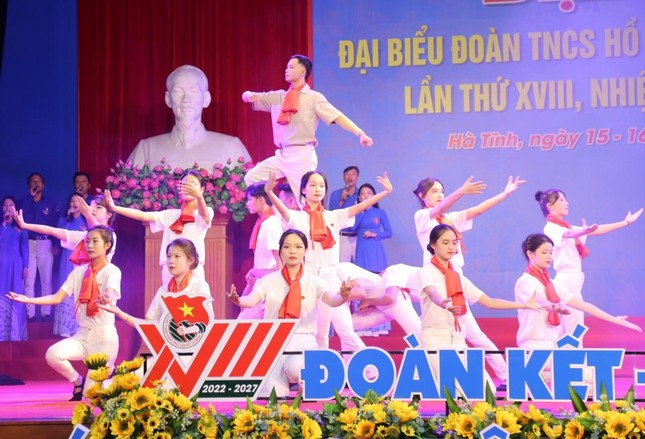Đoàn TNCS Hồ Chí Minh tỉnh Hà Tĩnh nhận cờ thi đua của Thủ tướng Chính phủ ảnh 2