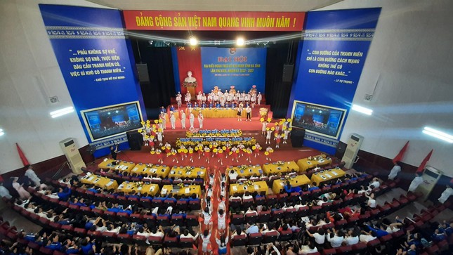 Đoàn TNCS Hồ Chí Minh tỉnh Hà Tĩnh nhận cờ thi đua của Thủ tướng Chính phủ ảnh 1