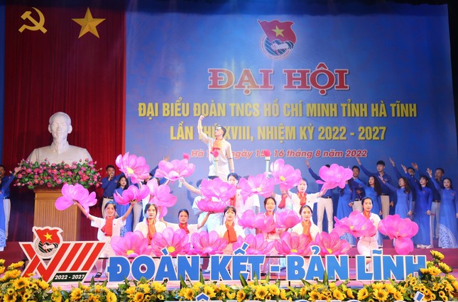 Sắc màu thanh niên tại Đại hội Đoàn TNCS Hồ Chí Minh tỉnh Hà Tĩnh lần thứ XVIII ảnh 2