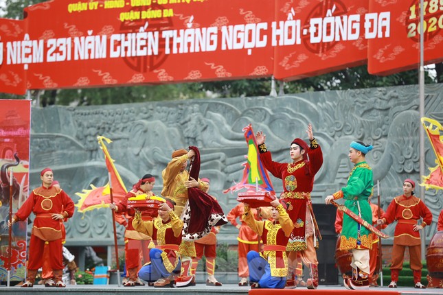 Màn sử thi về vua Quang Trung tưng bừng khai hội Gò Đống Đa ảnh 6