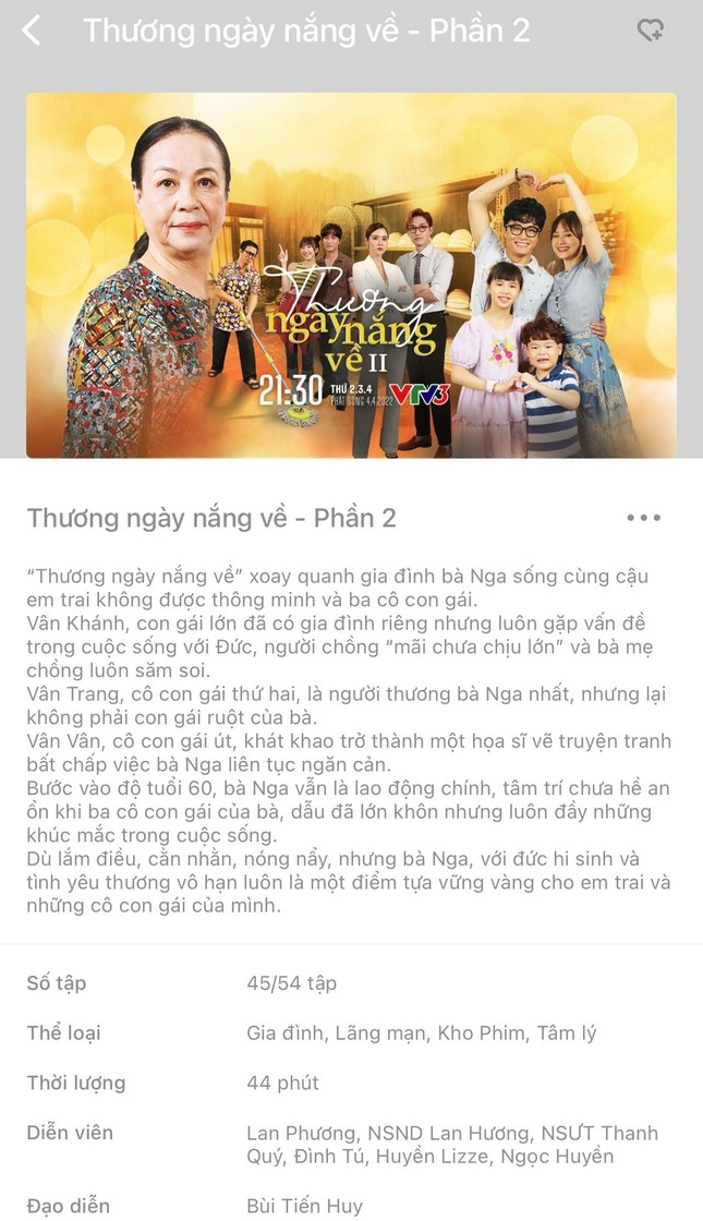 ‘Thương ngày nắng về’ đã được chốt số tập? ảnh 1