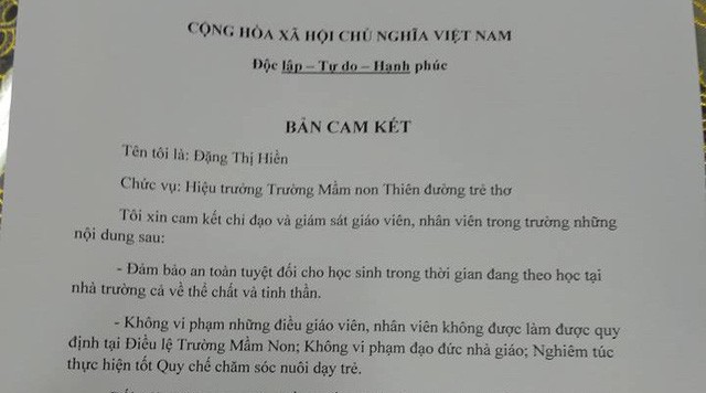 Trẻ nghi bị bạo hành: Lãnh đạo Phòng GD&ĐT nói gì? ảnh 1
