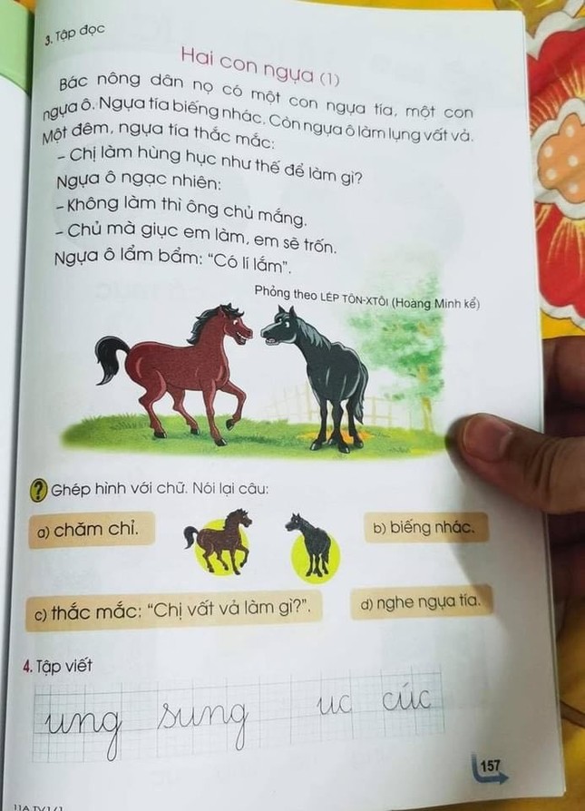 SGK Tiếng Việt 1: Hội đồng phát hiện sai sót nhưng tác giả có quan điểm riêng? ảnh 1