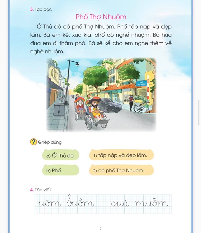 Bộ GD&ĐT phê duyệt phương án điều chỉnh ngữ liệu SGK Tiếng Việt 1 Cánh Diều ảnh 4