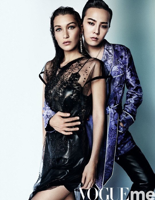 G-Dragon trang điểm đậm, tình tứ bên nàng mẫu gợi cảm Bella Hadid ảnh 3