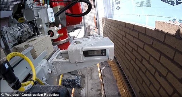 Rô-bốt lát gạch xây tường nhanh gấp 6 lần con người ảnh 2