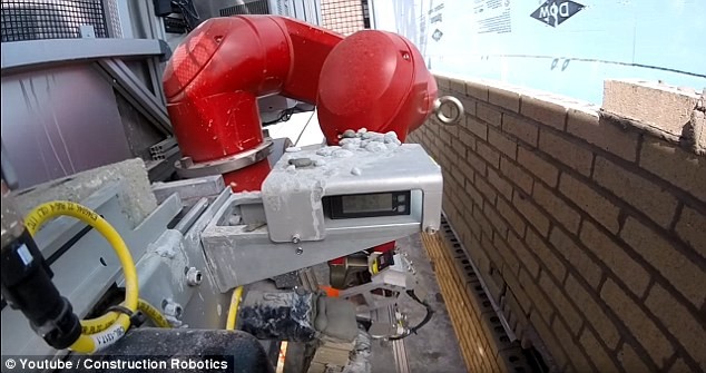 Rô-bốt lát gạch xây tường nhanh gấp 6 lần con người ảnh 3