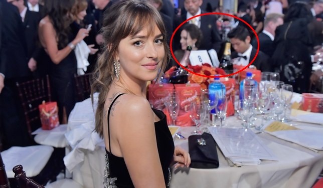 Sao nữ ’50 sắc thái’ lén nhìn Angelina Jolie phớt lờ Jennifer Aniston ảnh 7