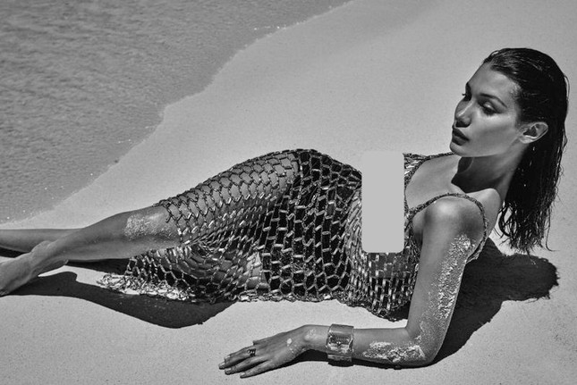 Bella Hadid eo thon, ba vòng như ‘thần Vệ Nữ’ ảnh 1