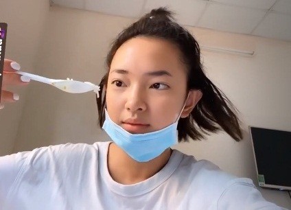 Chia sẻ nhật ký cách ly, Châu Bùi được dân mạng động viên ảnh 1