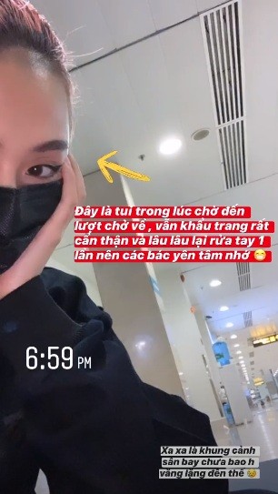 Quỳnh Anh Shyn bị cách ly tập trung khi vừa hạ cánh xuống sân bay ảnh 2