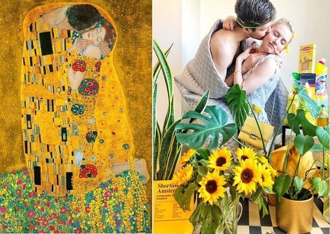 Dân mạng đua nhau chế ảnh hài hước theo các kiệt tác hội họa mùa cách ly ảnh 1