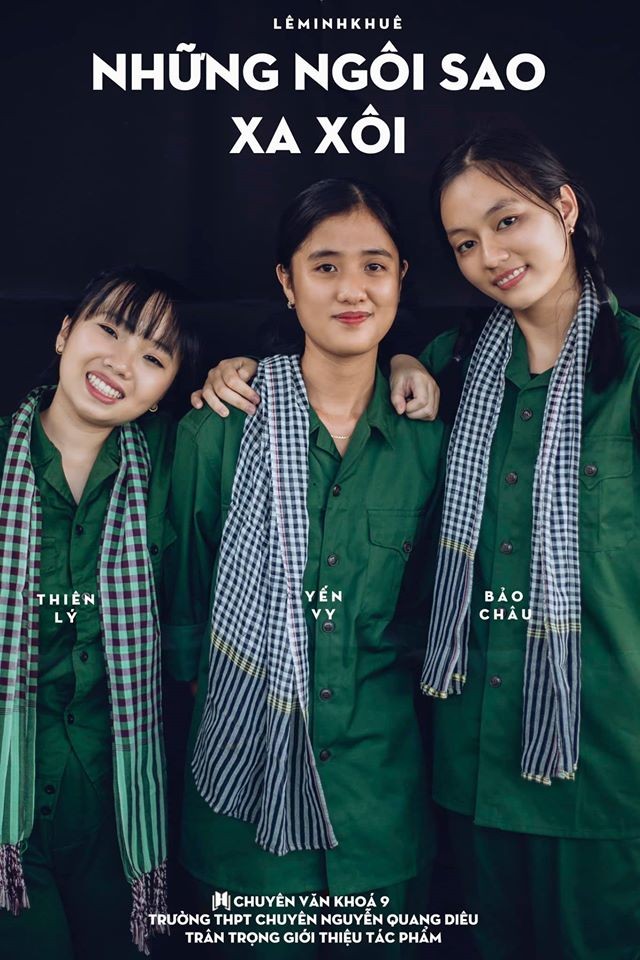 Ảnh kỷ yếu hóa thân thành Chí Phèo, Tấm Cám... cực chất của lớp chuyên Văn ảnh 12