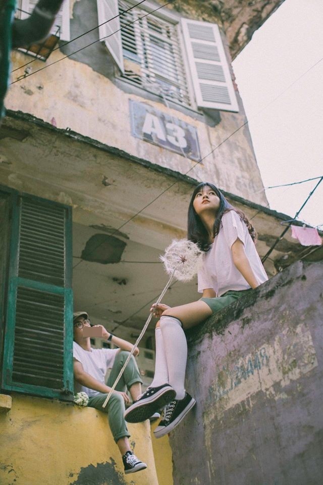 Ngắm bộ ảnh bình dị bên khu tập thể cũ ghi dấu thanh xuân tươi đẹp ảnh 2