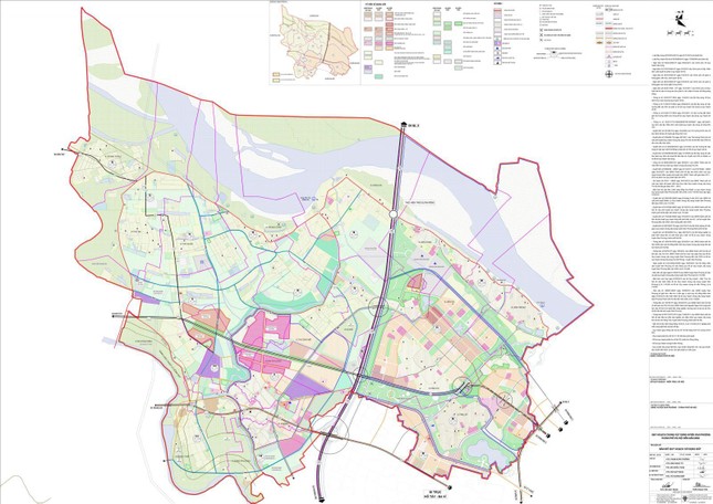 Chuẩn bị lên quận, huyện Đan Phượng tăng hơn 2.000ha đất ở đô thị năm 2030