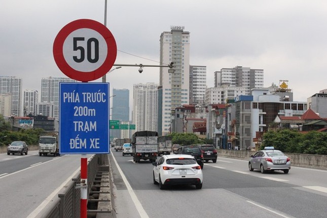 Mỗi ngày đường Vành đai 3 trên cao có trên 50.000 lượt xe đi lại ảnh 1