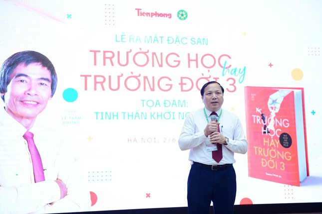 Tinh thần khởi nghiệp 4.0 trong lễ ra mắt 'Trường học hay Trường đời 3' tại Học viện Nông nghiệp VN ảnh 5