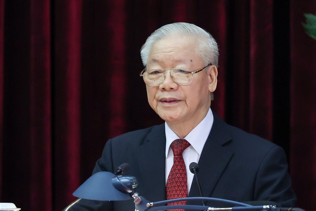 Toàn văn phát biểu của Tổng Bí thư Nguyễn Phú Trọng bế mạc Hội nghị Trung ương 6 ảnh 1