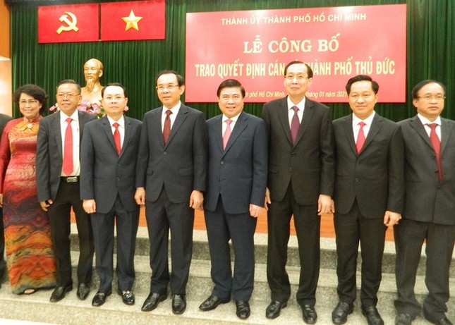 Thành phố Thủ Đức bổ nhiệm một loạt cán bộ chủ chốt ảnh 1