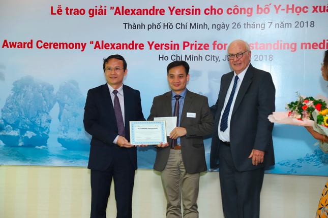 Nhiều giảng viên Việt Nam được trao Giải thưởng Alexandre Yersin ảnh 1