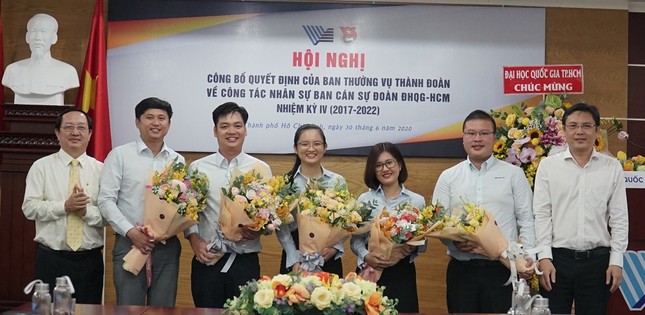 Đoàn ĐHQG TP. HCM ra mắt Ban Cán sự mới ảnh 1