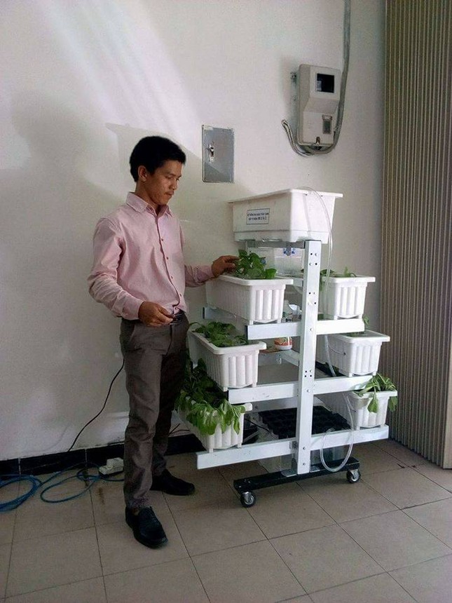 Chàng cử nhân Việt Nam học say mê sáng chế ảnh 3