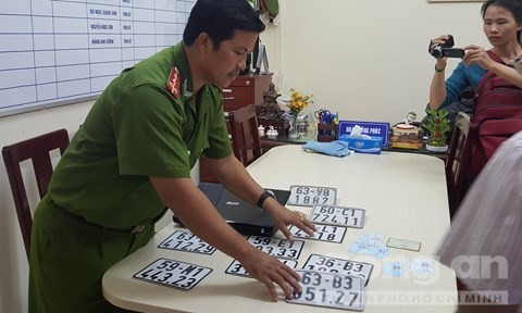 Triệt phá băng tiêu thụ xe gian cực lớn giữa Sài Gòn ảnh 2