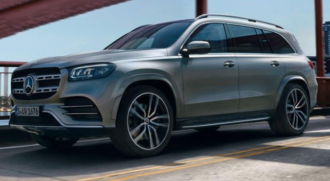 Mercedes-Benz GLS 2020 - Đối thủ BMW X7 lộ ảnh chính thức ảnh 5