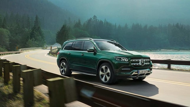 Mercedes-Benz GLS 2020 - Đối thủ BMW X7 lộ ảnh chính thức ảnh 4