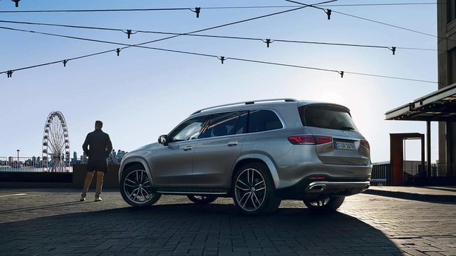 Mercedes-Benz GLS 2020 - Đối thủ BMW X7 lộ ảnh chính thức ảnh 6