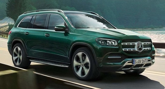 Mercedes-Benz GLS 2020 - Đối thủ BMW X7 lộ ảnh chính thức ảnh 11