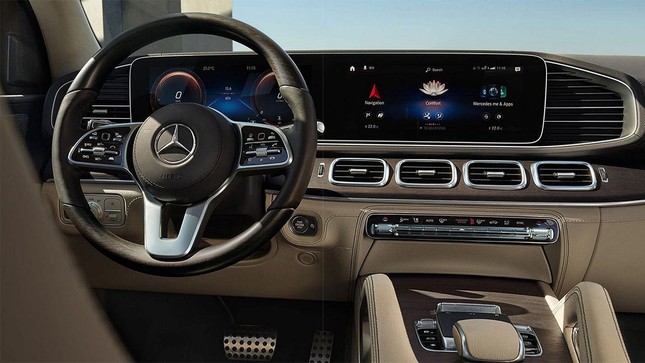 Mercedes-Benz GLS 2020 - Đối thủ BMW X7 lộ ảnh chính thức ảnh 15