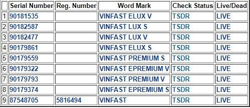 Xuất hiện tên các mẫu xe VinFast mới, sắp bán sang Mỹ? ảnh 2