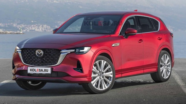 Phác thảo sơ bộ Mazda CX-60 ảnh 1