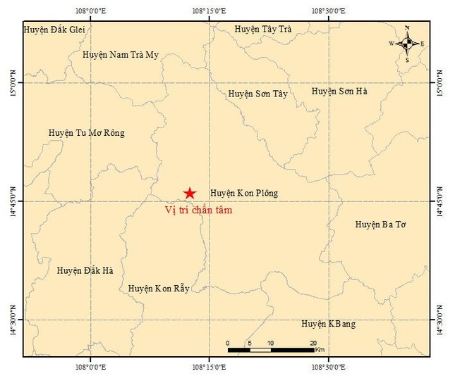 Kon Tum động đất mạnh nhất trong hơn một thế kỷ ảnh 1