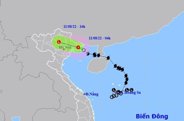 Bão số 2 suy yếu thành áp thấp nhiệt đới, các tỉnh miền Bắc, Thanh Hóa, Nghệ An tiếp tục mưa lớn ảnh 1
