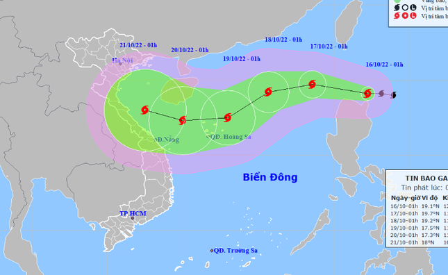 Bão NESAT vào Biển Đông hôm nay, tiếp tục mạnh thêm ảnh 1