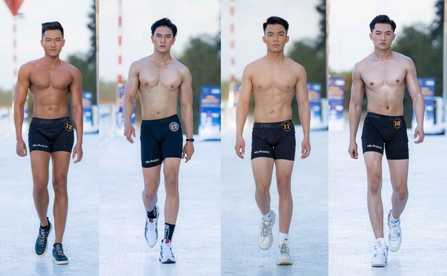 Thí sinh 'Vietnam Fitness Model 2021' khoe thân hình bỏng mắt trên bến du thuyền ảnh 2