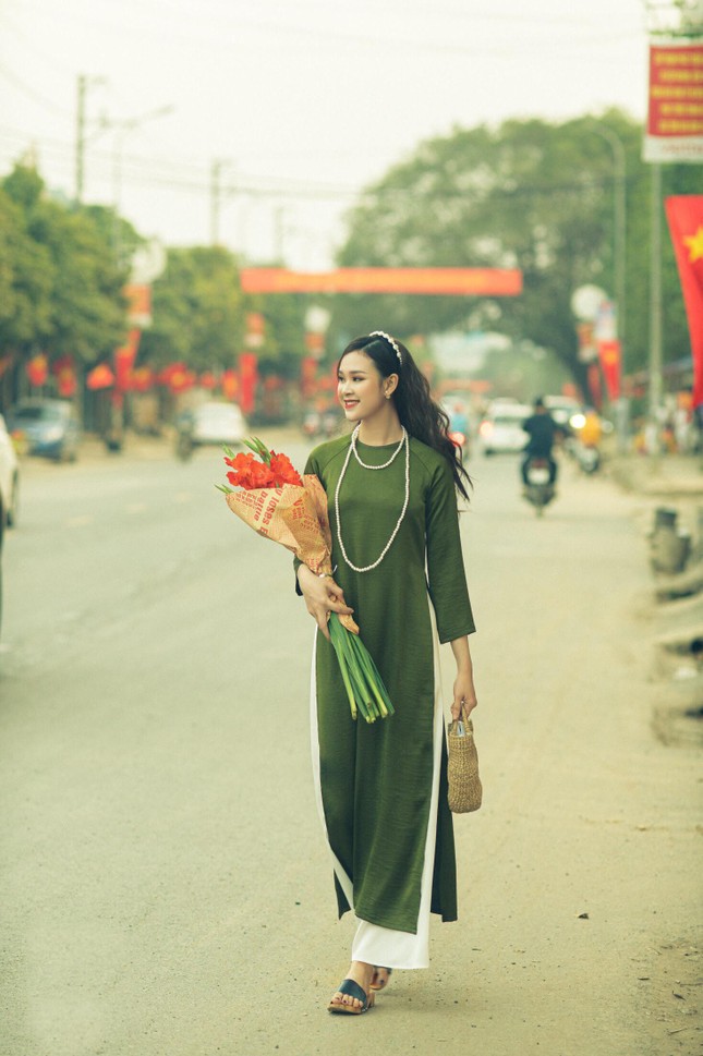 Thảo Vi Hoa khôi sinh viên Nghệ An: 'Tết vẫn là điều mình mong chờ và thích thú nhất' ảnh 7