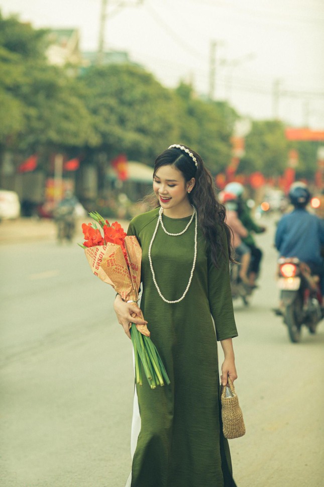 Thảo Vi Hoa khôi sinh viên Nghệ An: 'Tết vẫn là điều mình mong chờ và thích thú nhất' ảnh 3