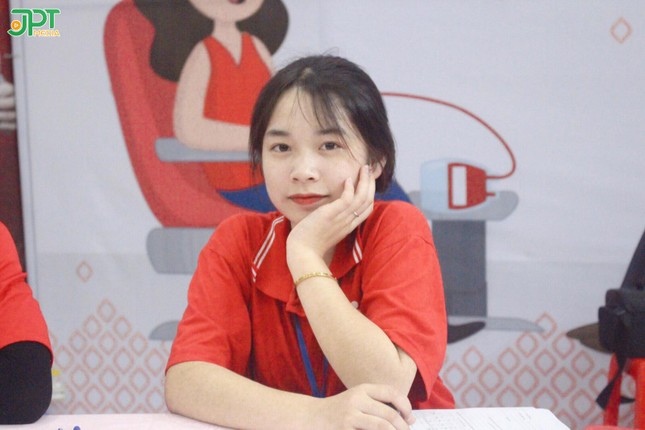 Nữ sinh Học viện Nông nghiệp Việt Nam: Hết mình với công tác vận động hiến máu ảnh 2