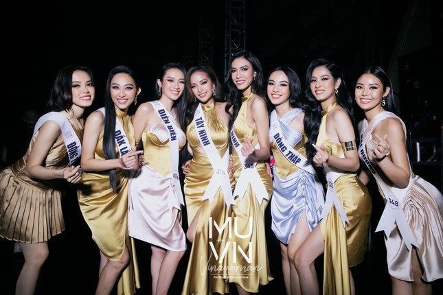 Cựu sinh viên trường Đại học Thủy lợi duyên dáng tại cuộc thi Hoa hậu hoàn vũ Việt Nam 2022 ảnh 3